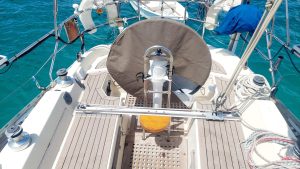 helm, Sigma 41, sailboat for sale