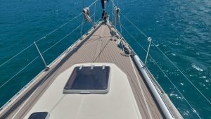 deck, Sigma 41, sailboat for sale