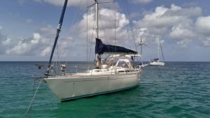 exterior, Sigma 41, sailboat for sale