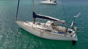 exterior, Sigma 41, sailboat for sale