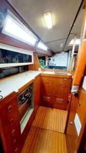 interior, Sigma 41, sailboat for sale