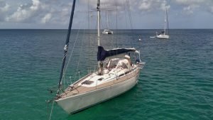 exterior, Sigma 41, sailboat for sale