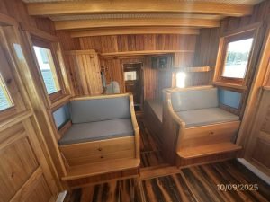 salon, Custom, trawler for sale