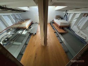 salon, Custom, trawler for sale