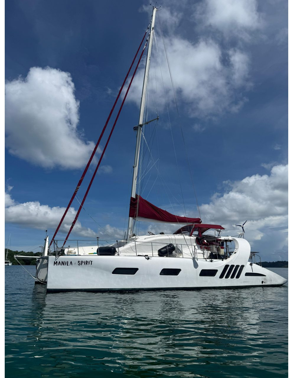 underway, Dean 500, catamaran for sale