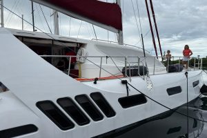 exterior, Dean 500, catamaran for sale