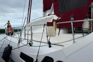 deck, Dean 500, catamaran for sale