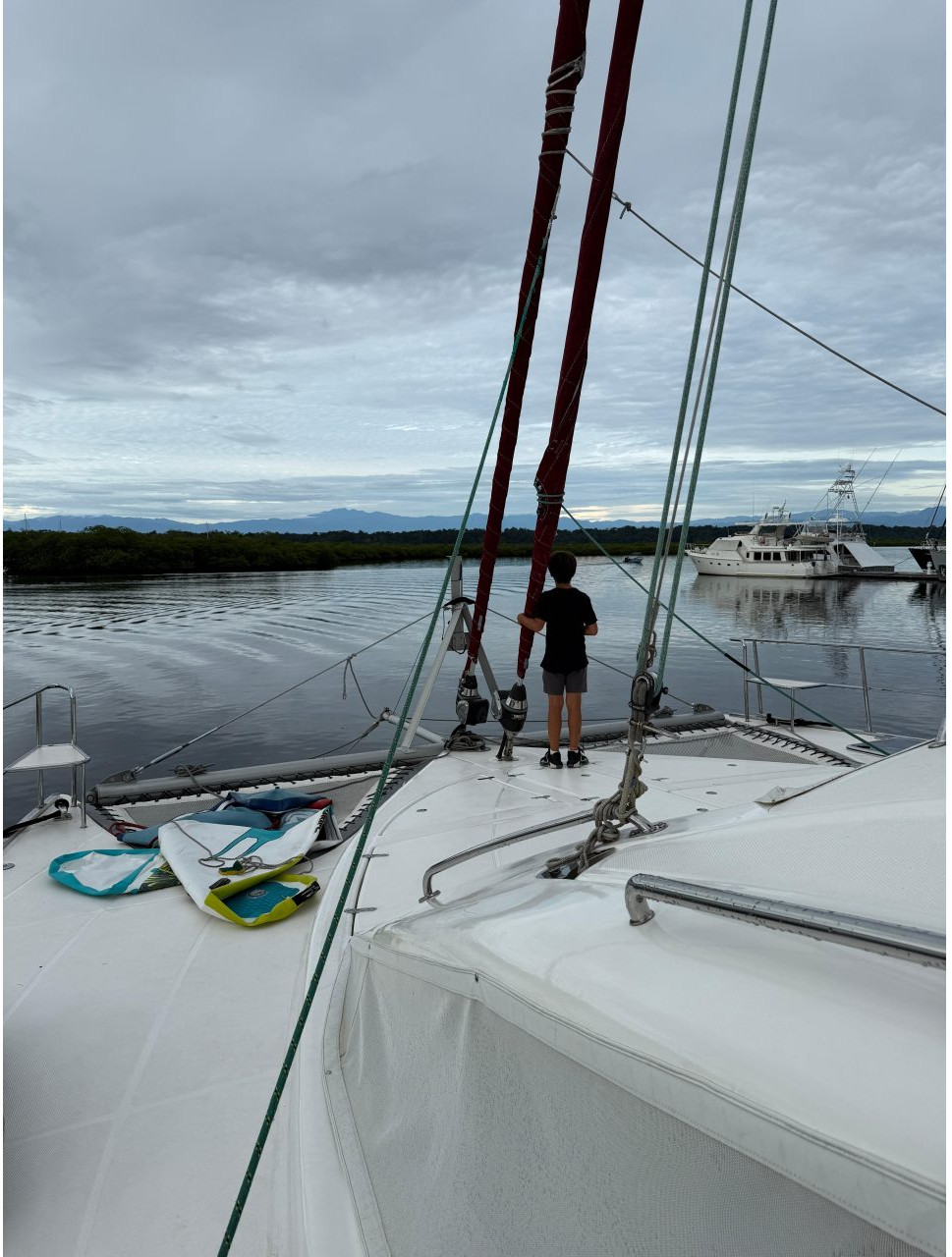 deck, Dean 500, catamaran for sale