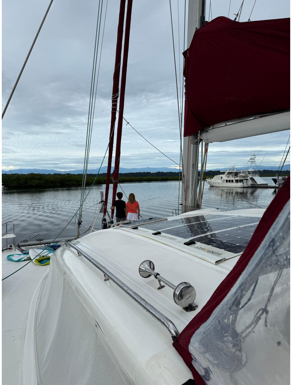 deck, Dean 500, catamaran for sale