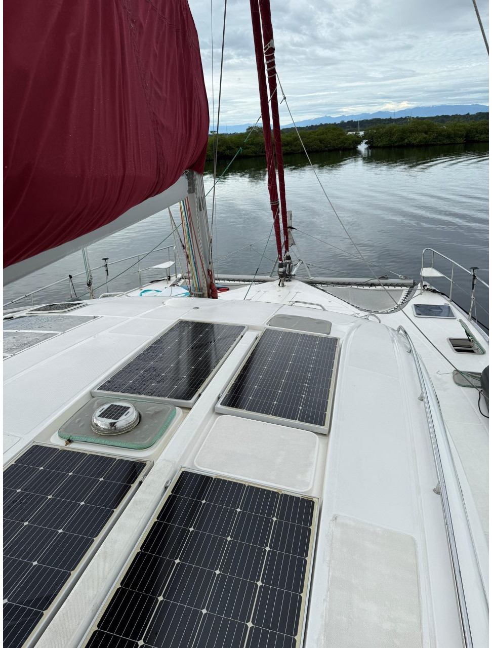 deck, Dean 500, catamaran for sale