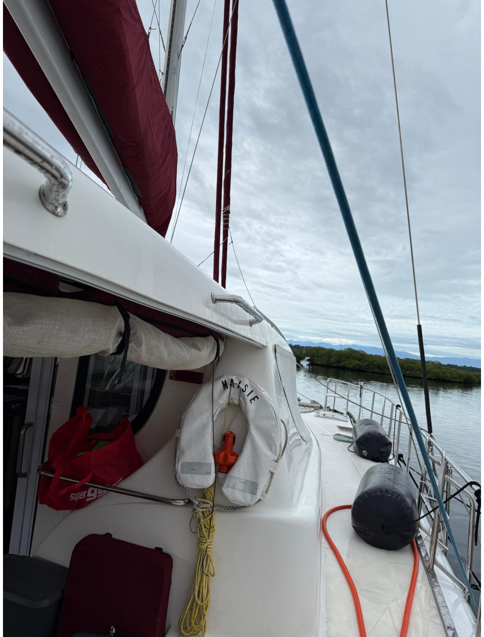 deck, Dean 500, catamaran for sale