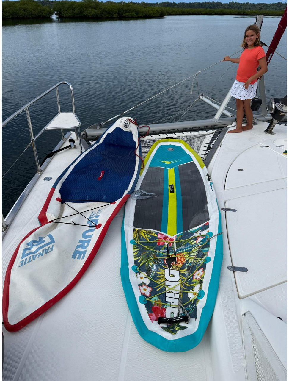 deck, Dean 500, catamaran for sale