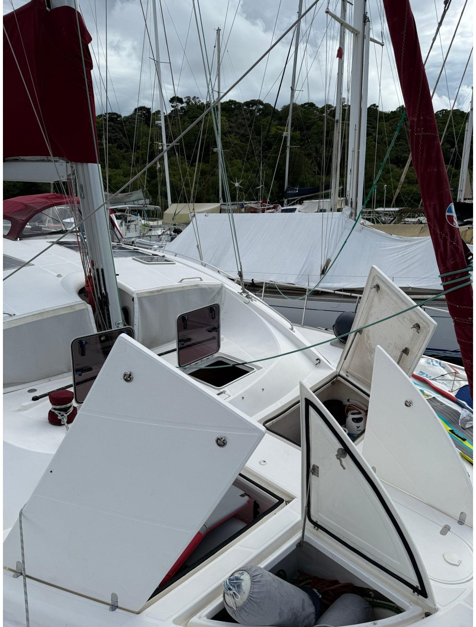 exterior, Dean 500, catamaran for sale
