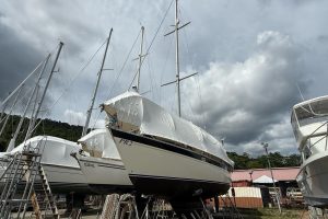 boatyard, Trident 40 Warrior, sailboat for sale