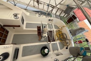 cockpit, Trident 40 Warrior, sailboat for sale
