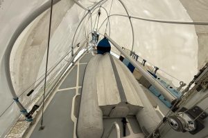 deck, Trident 40 Warrior, sailboat for sale