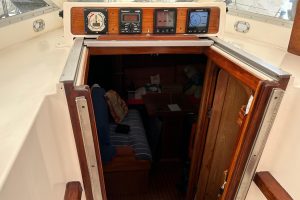 navigation station, Trident 40 Warrior, sailboat for sale