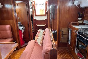salon, Trident 40 Warrior, sailboat for sale