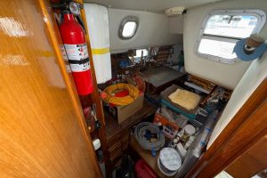 interior, Trident 40 Warrior, sailboat for sale