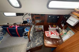 navigation station, Trident 40 Warrior, sailboat for sale