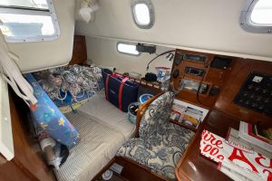bed, Trident 40 Warrior, sailboat for sale