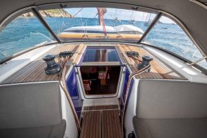 deck, Dufour 520, sailboat for sale
