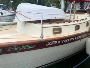 deck, Downeast 38 Cutter, sailboat for sale
