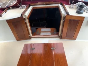cockpit, Downeast 38 Cutter, sailboat for sale