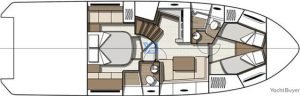 Beneteau 46 GT layout drawing 1