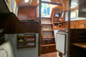 salon, Downeast 38 Cutter, sailboat for sale