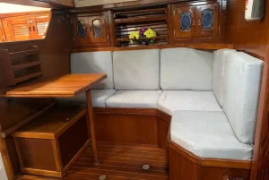 salon, Downeast 38 Cutter, sailboat for sale