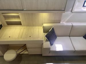 salon, Leopard 48, catamaran for sale