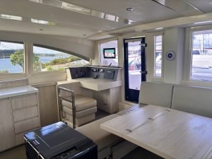 salon, Leopard 48, catamaran for sale