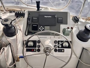helm, Leopard 48, catamaran for sale