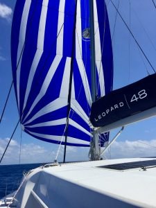 underway, Leopard 48, catamaran for sale