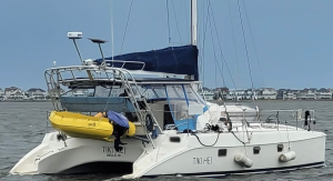 cockpit, Manta 42, catamaran for sale