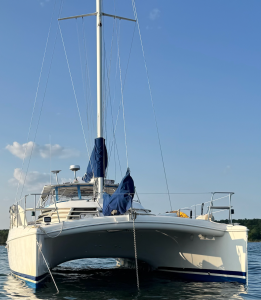 exterior, Manta 42, catamaran for sale