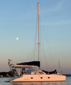 exterior, Manta 42, catamaran for sale