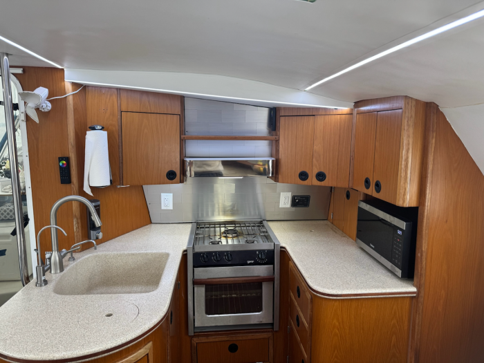 interior, Manta 42, catamaran for sale