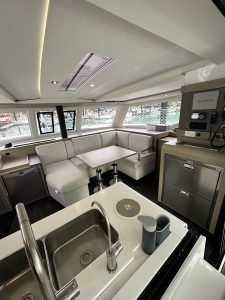 navigation station, FP 40 Isla, catamaran for sale
