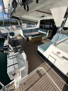 cockpit, FP 40 Isla, catamaran for sale