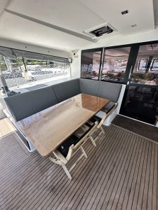 cockpit, FP 40 Isla, catamaran for sale