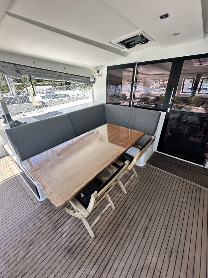 cockpit, FP 40 Isla, catamaran for sale