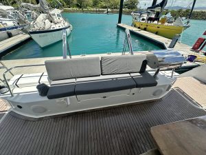 cockpit, FP 40 Isla, catamaran for sale