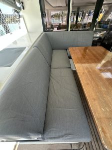 cockpit, FP 40 Isla, catamaran for sale