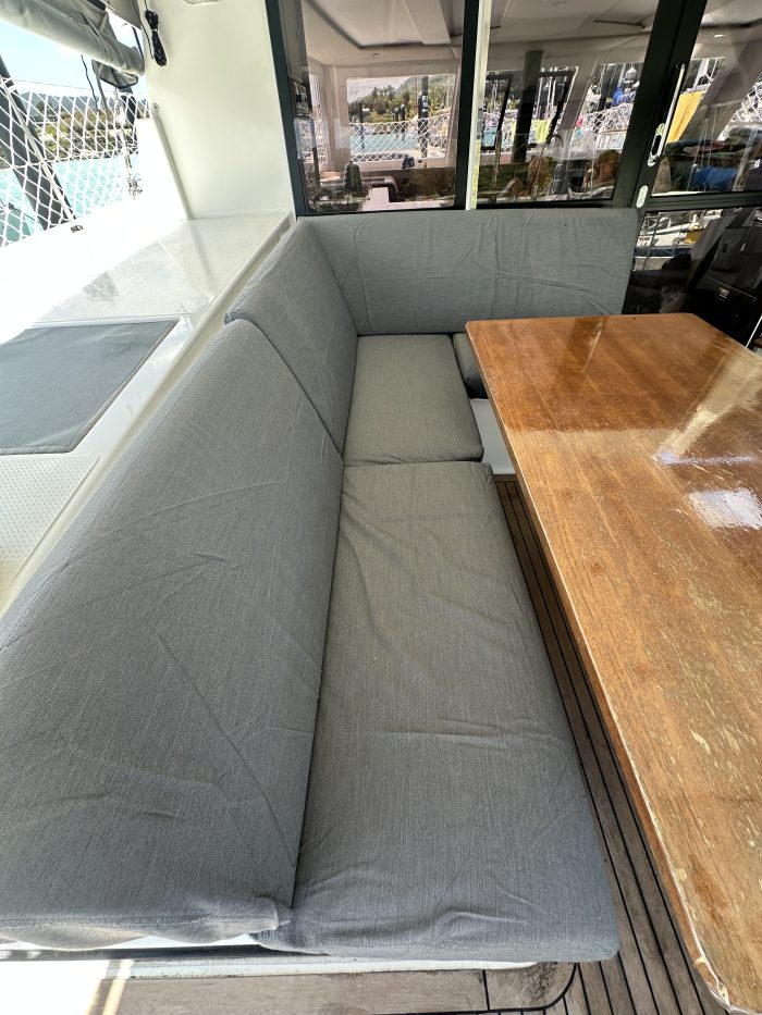 cockpit, FP 40 Isla, catamaran for sale