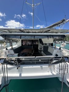 cockpit, FP 40 Isla, catamaran for sale