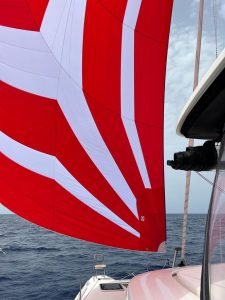 underway, Lagoon 42, catamaran for sale