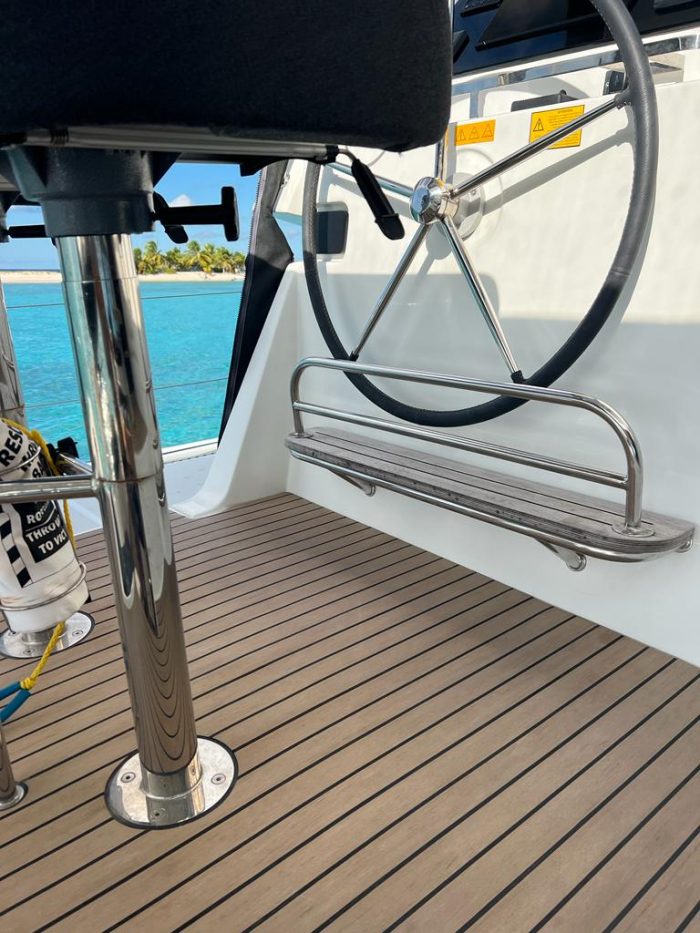 helm, Lagoon 42, catamaran for sale