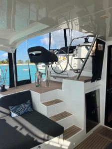helm, Lagoon 42, catamaran for sale